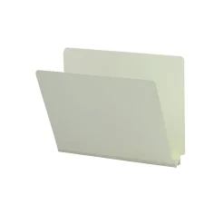 File Folders|Smead End Tab Pressboard File Folder, Straight-Cut Tab, 2