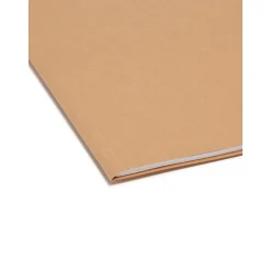 File Folders|Smead File Folder, 1/3-Cut Tab, Letter Size, Kraft, 50/Box (10830)