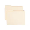 File Folders|Smead File Folder, 1/3-Cut Tab, Letter Size, Manila, 100/Box (10331)