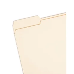 File Folders|Smead File Folder, 1/3-Cut Tab, Letter Size, Manila, 100/Box (10331)