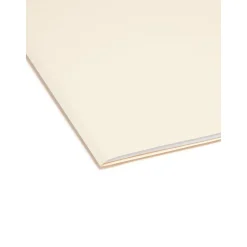 File Folders|Smead File Folder, 1/5-Cut Tab, Letter Size, Manila, 100/Bx (10350)