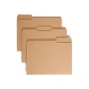 File Folders|Smead File Folder, 1/3-Cut Tab, Letter Size, Kraft, 50/Box (10830)