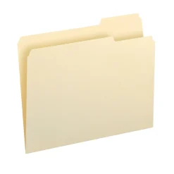 File Folders|Smead File Folder, Letter, 1/3-Cut Tab Right Position, Letter Size, Manila, 100/Box (10333)