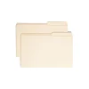 File Folders|Smead File Folder, Reinforced 2/5-Cut Tab Right Position, Legal Size, Manila, 100/Box (15386)