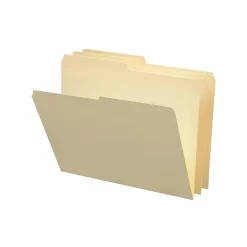 File Folders|Smead File Folders, 1/2-Cut Tab, Letter Size, Manila, 100/Bx (10320)