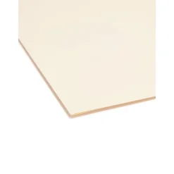 File Folders|Smead File Folders, Reinforced 1/3-Cut Tab, Letter Size, Manila, 100/Box (10335)