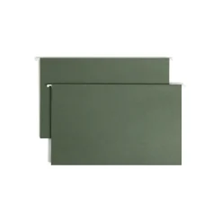Hanging File Folders|Smead Hanging File Folders, Legal Size, Standard Green, 25/Box (64110)