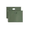 Hanging File Folders|Smead Hanging File Folders, 3 1/2" Expansion, Letter Size, Standard Green, 10/Box (64220)
