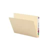 File Folders|Smead Heavy Duty End Tab File Folder, Straight-Cut Extended Tab, Letter Size, Manila, 100/Box (24250)