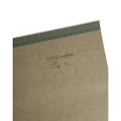 Hanging File Folders|Smead Heavy Duty TUFF Recycled Hanging File Folder, 3-Tab Tab, Legal Size, Standard Green, 20/Box (64136)