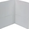Pocket Folders|Smead Leatherette 2 Pocket Portfolios, Letter, White, 25/Box
