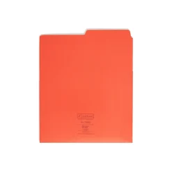 File Folders|Smead Organized Up Heavyweight Dual Tab Vertical Colored File Folders, Letter Size, Bright Tones, 6/Pack (75406)