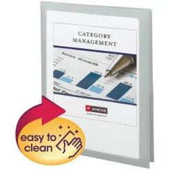 Pocket Folders|Smead 2-Pocket Presentation Folder, Oyster, 5/Pack (87706) Oyster Gray