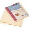 File Folders|Smead Poly File Folder, 1/3-Cut Tab, Letter Size, Manila, 12 per Pack (10510)