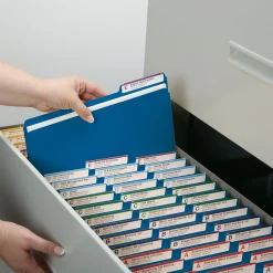 File Folders|Smead Pressboard File Folder, 1/3-Cut Tab, 1