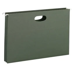 Hanging File Folders|Smead Recycled Hanging File Pocket, 1.75