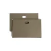 Hanging File Folders|Smead Recycled Hanging File Pocket, 3 1/2" Expansion, Legal Size, Standard Green, 10/Box (64326)