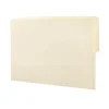 File Folders|Smead Standard Reinforced File Folder, End Tab, Letter Size, Manila, 100/Box (24127)