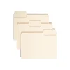 File Folders|Smead SuperTab File Folder, 3 Tab, Letter Size, Manila, 24/Pack (10380)