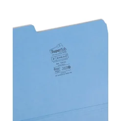 File Folders|Smead SuperTab Heavy Duty File Folders, 1/3 Cut, Letter Size, Multicolor, 50/Bx (10410)