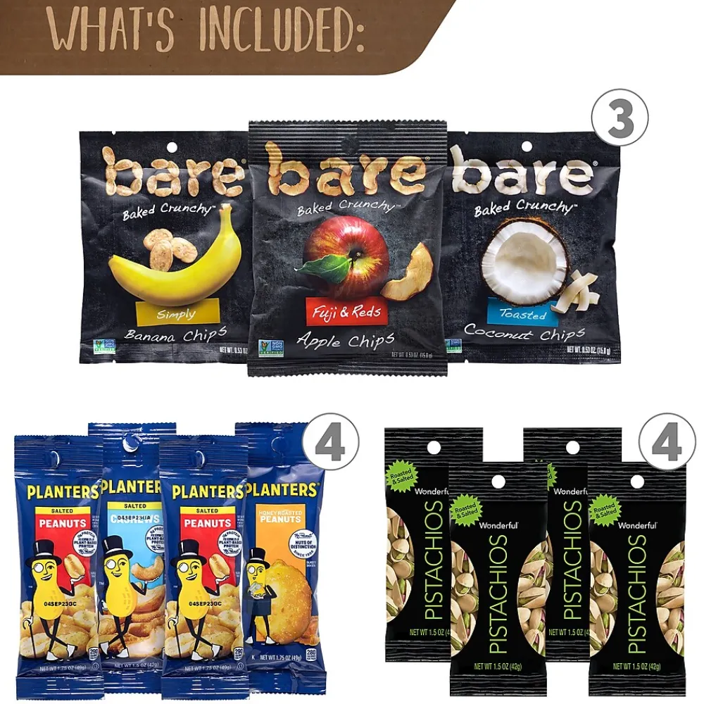 Snack Box Pros Fruits & Nuts Snack Box, 37/Box (700-00155)