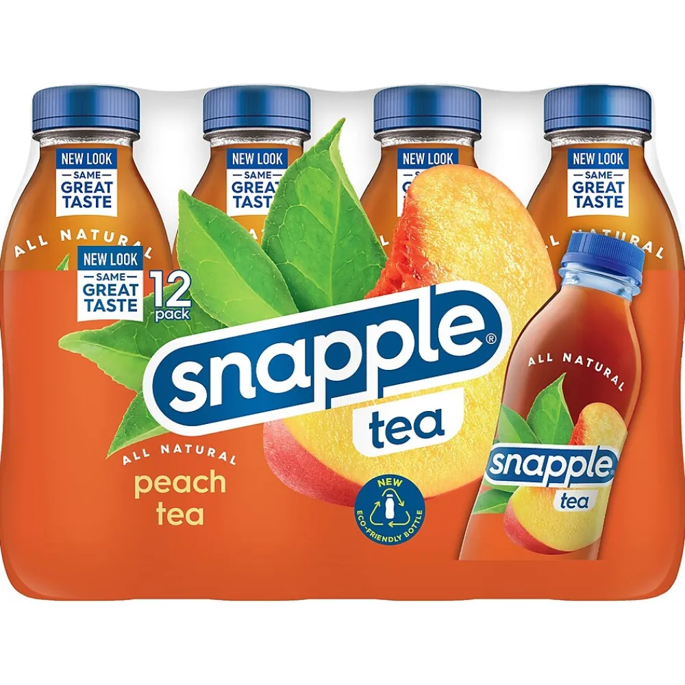 Snapple Peach Tea, 16 oz., 12/Pack (10099485)
