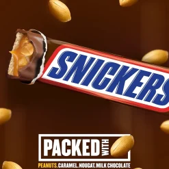Snickers Milk Chocolate Candy Bar, 1.86 oz., 48/Pack (MMM42431)
