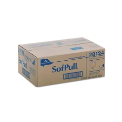 SofPull Centerpull Paper Towels, 1-ply, 320 Sheets/Roll, 6 Rolls/Pack (28124)