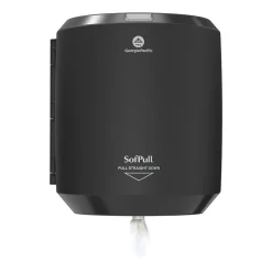 Centerpull Paper Towel Dispenser, Black (58204B)<SofPull