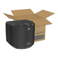 Centerpull Paper Towel Dispenser, Black (58201B)<SofPull Discount