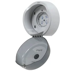 Georgia-Pacific High-Capacity Center Pull Bathroom Dispenser, Translucent Smoke (56501)<SofPull Online