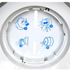 Georgia-Pacific High-Capacity Center Pull Bathroom Dispenser, Translucent Smoke (56501)<SofPull Online