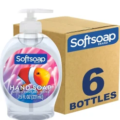 Liquid Hand Soap, Fresh Scent, 6/Carton (US04966A/12680)<Softsoap Best