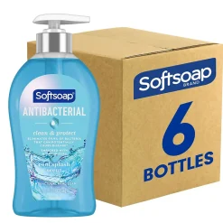 Liquid Hand Soap, Clean & Protect Scent, 6/Carton (US07327ACT)<Softsoap Online