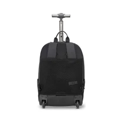 Solo New York Bleecker Laptop Backpack with Wheels, Medium, Black (UBN786-4)