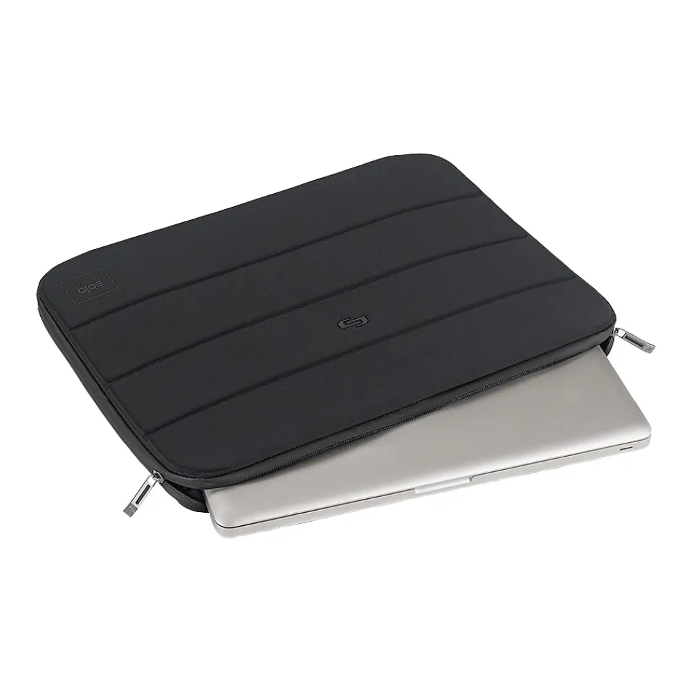 Bond Neoprene Laptop Sleeve for 15.6" Laptops, Black (PRO115-4)<Solo New York Outlet