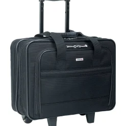Laptop Bags|Solo New York Carnegie 15" Polyester Rolling Laptop Bag, Black (B100-4)