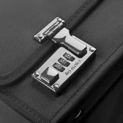 Classic Laptop Rolling Briefcase, Black Polyester (PV78-4)<Solo New York Outlet