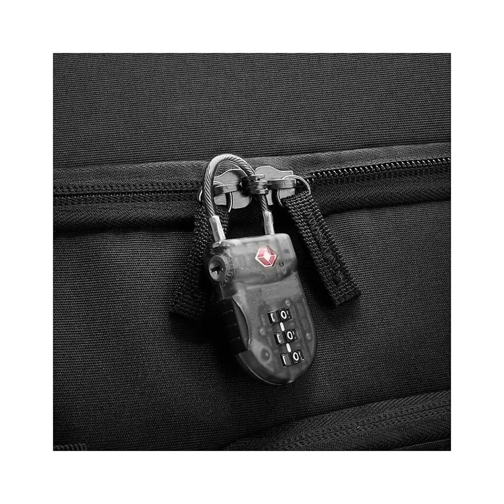 Leroy 22" Polyester Telescoping Carry-On Travel Duffel with Wheels, Black (UBN980-4)<Solo New York Hot