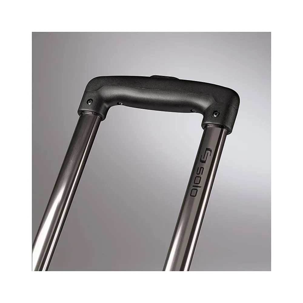 Leroy 22" Polyester Telescoping Carry-On Travel Duffel with Wheels, Black (UBN980-4)<Solo New York Hot