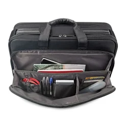 Midtown Collection Paramount Laptop Briefcase, Black Polyester (SGB300-4)<Solo New York