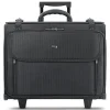 Midtown Collection Morgan Laptop Rolling Briefcase, Black Polyester (B151-4)<Solo New York Online