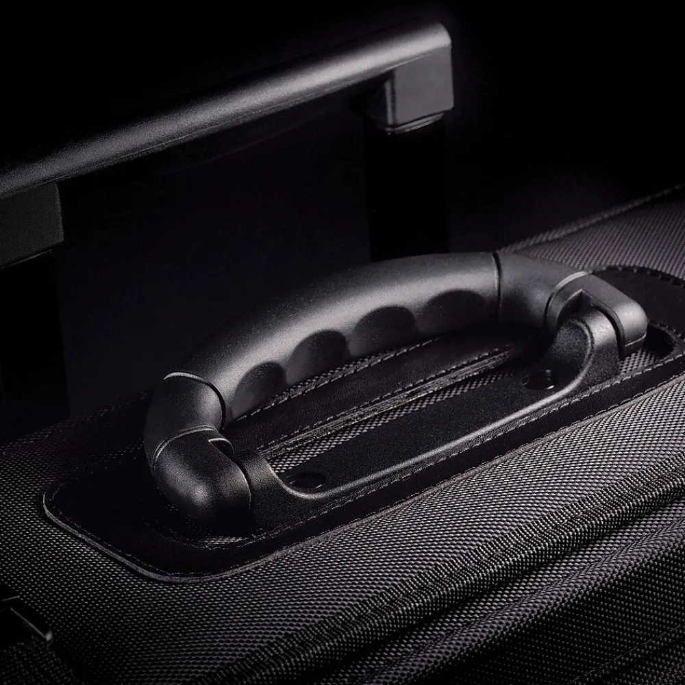 Midtown Collection Morgan Laptop Rolling Briefcase, Black Polyester (B151-4)<Solo New York Online