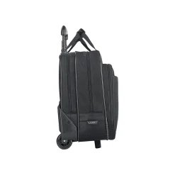 Midtown Empire Laptop Rolling Briefcase, Black Polyester (CLS910-4)<Solo New York Discount
