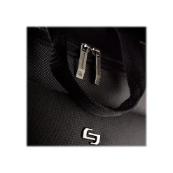 Midtown Empire Laptop Rolling Briefcase, Black Polyester (CLS910-4)<Solo New York Discount