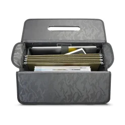 Morgan Polyester Briefcase, Laptop Compatible, Rolling, TSA Checkpoint Friendly, Gray (B151-4/10)<Solo New York Outlet