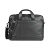 Murray Vinyl Briefcase, Laptop Compatible, Black (VNL100-4)<Solo New York Hot