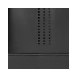 Murray Vinyl Briefcase, Laptop Compatible, Black (VNL100-4)<Solo New York Hot