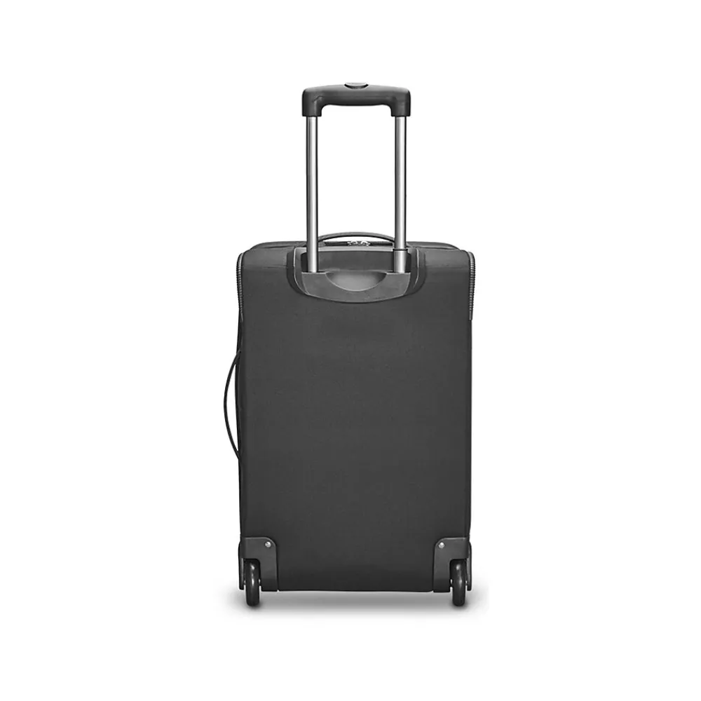 Re:treat 22" Carry-On Suitcase, 2-Wheeled, TSA Checkpoint Friendly, Black (UBN914-4)<Solo New York Hot