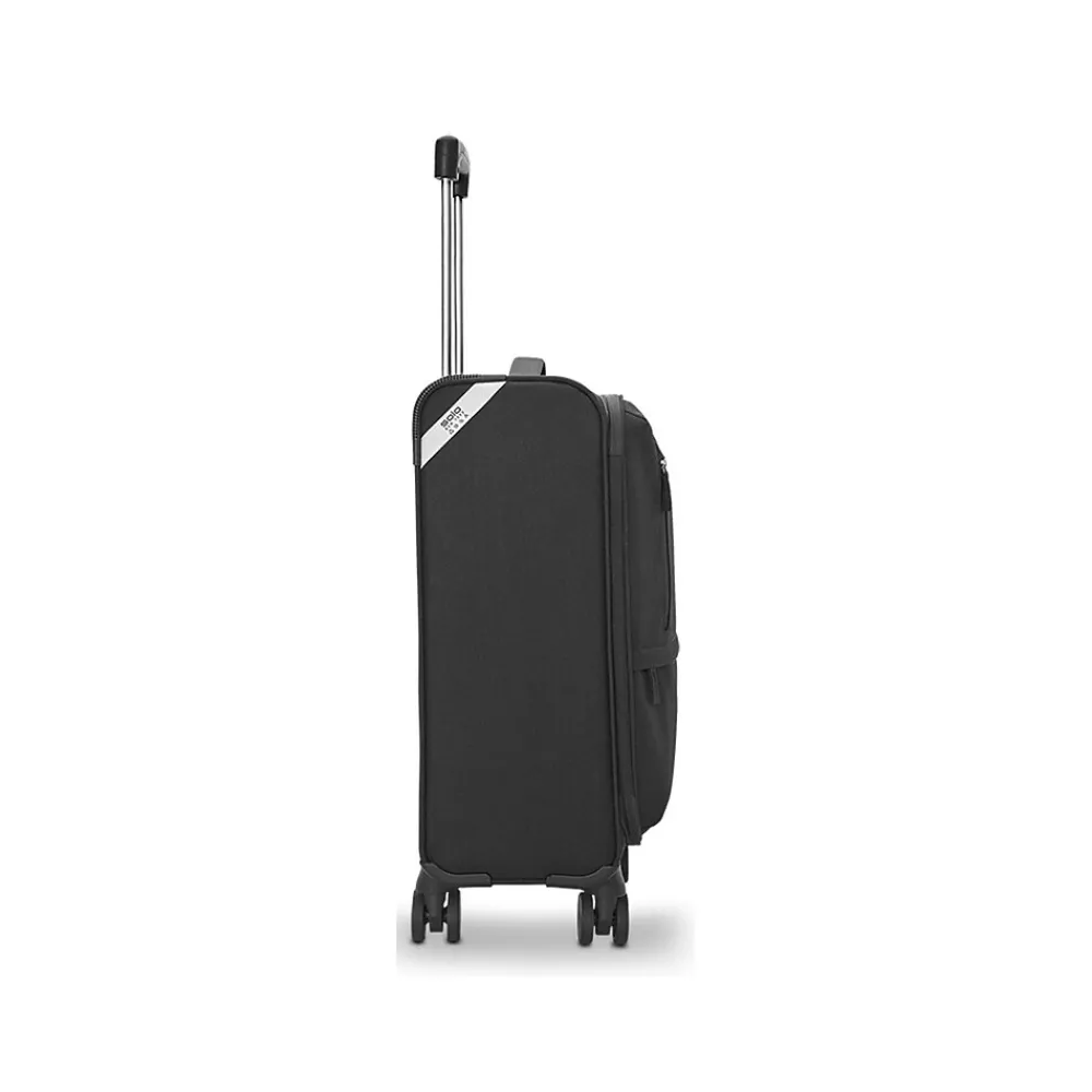 Re:treat 22" Carry-On Suitcase, 4-Wheeled Spinner, TSA Checkpoint Friendly, Black (UBN930-4)<Solo New York Hot